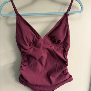 Brand new Cupshe Burgundy One Piece Swimsuit